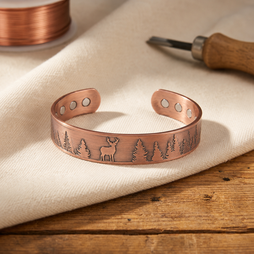 Pulsera de cobre Ciervo