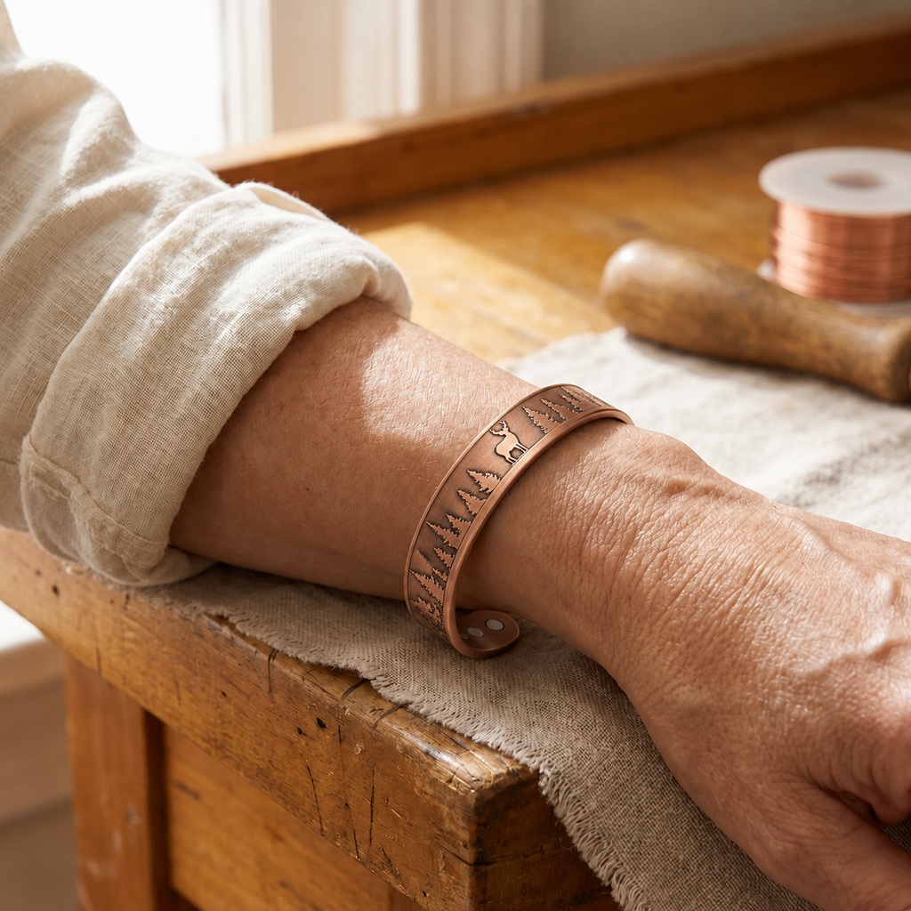 Pulsera de cobre Ciervo