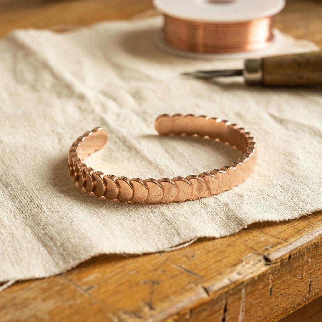 Pulsera de cobre Mareas