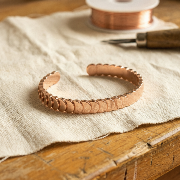 Pulsera de cobre Mareas