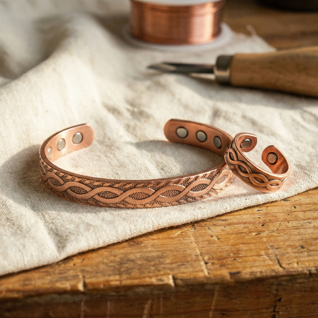 Set de cobre Nudo