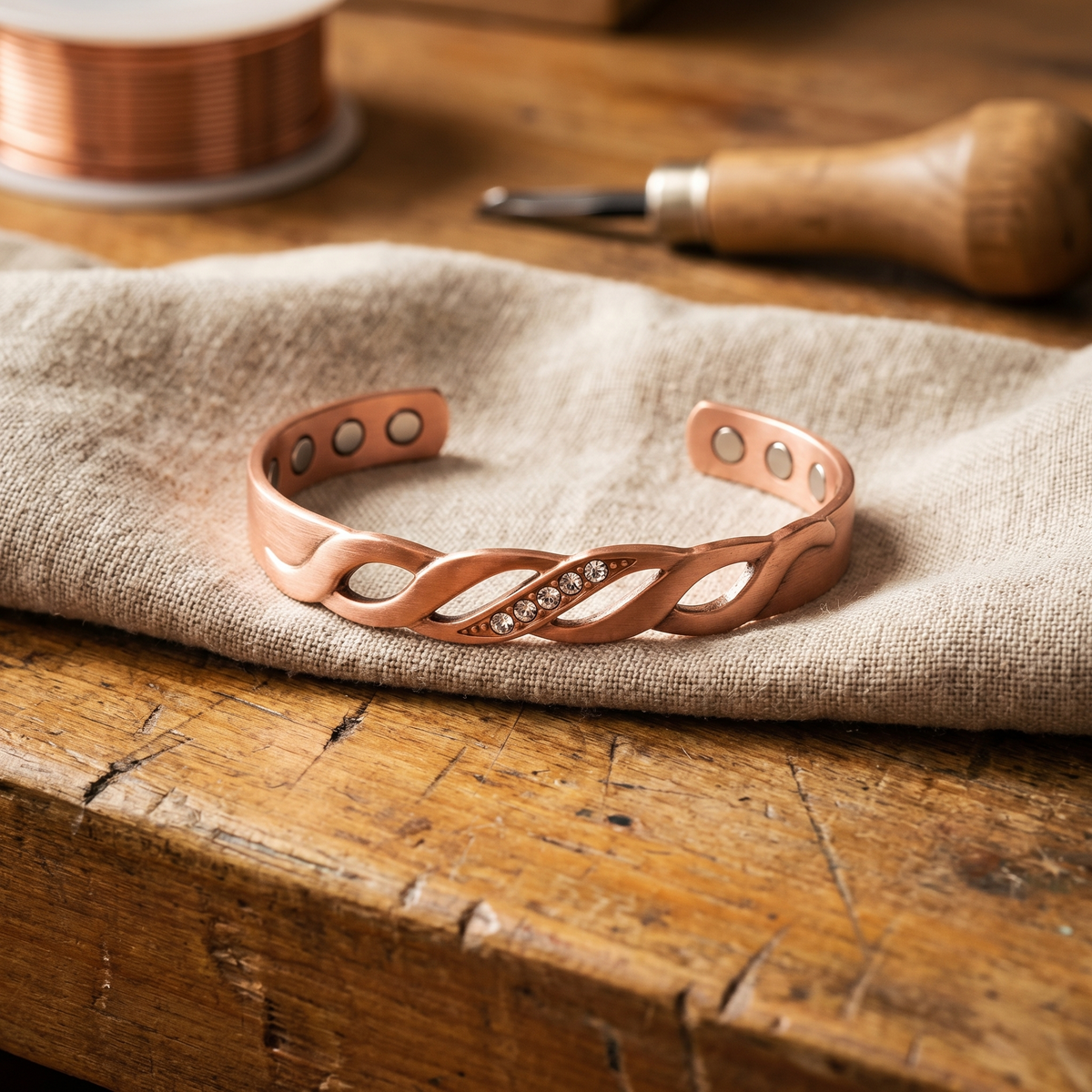 Pulsera de cobre Riachuelo