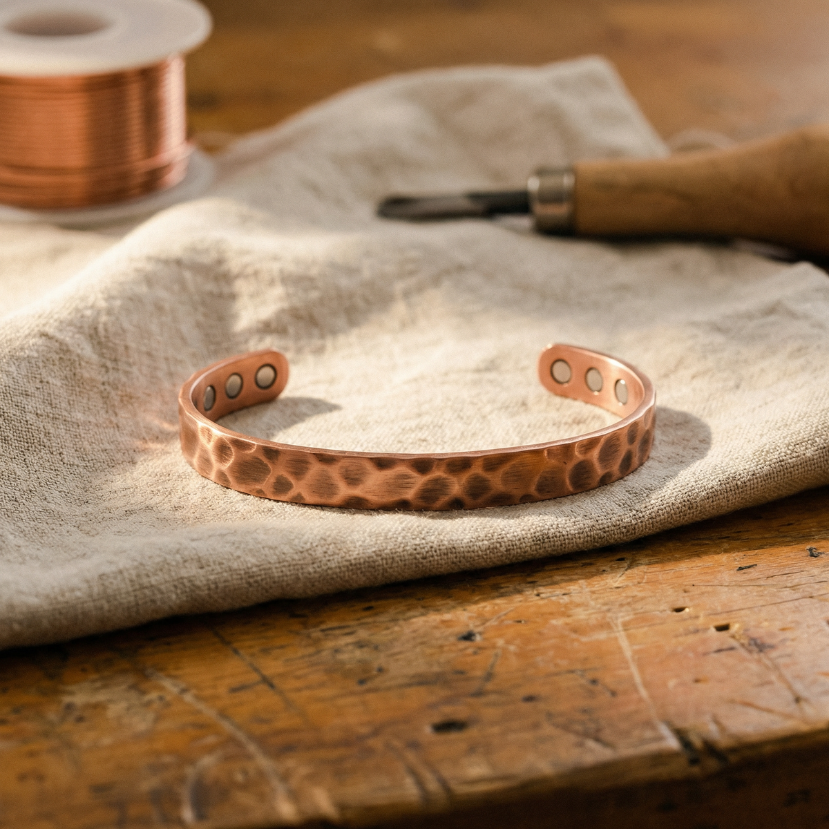 Pulsera de cobre Surco