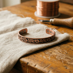 Pulsera de cobre Flor Silvestre