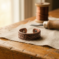 Anillo de cobre Helecho