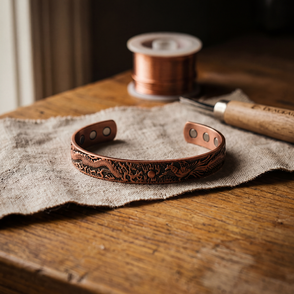 Pulsera de cobre Tierra