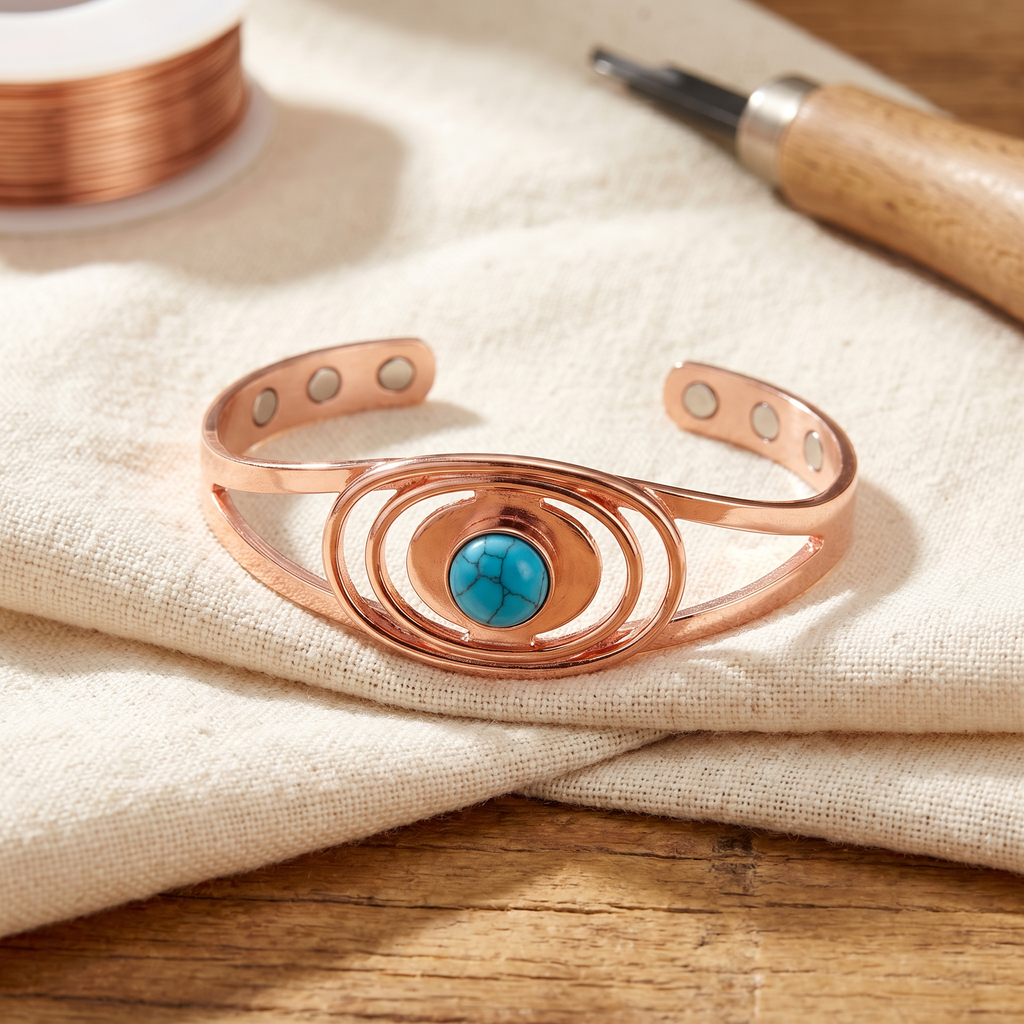 Pulsera de cobre Juncia
